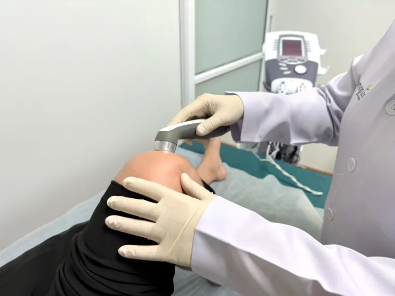 Physical Therapy - Knee ultrasound